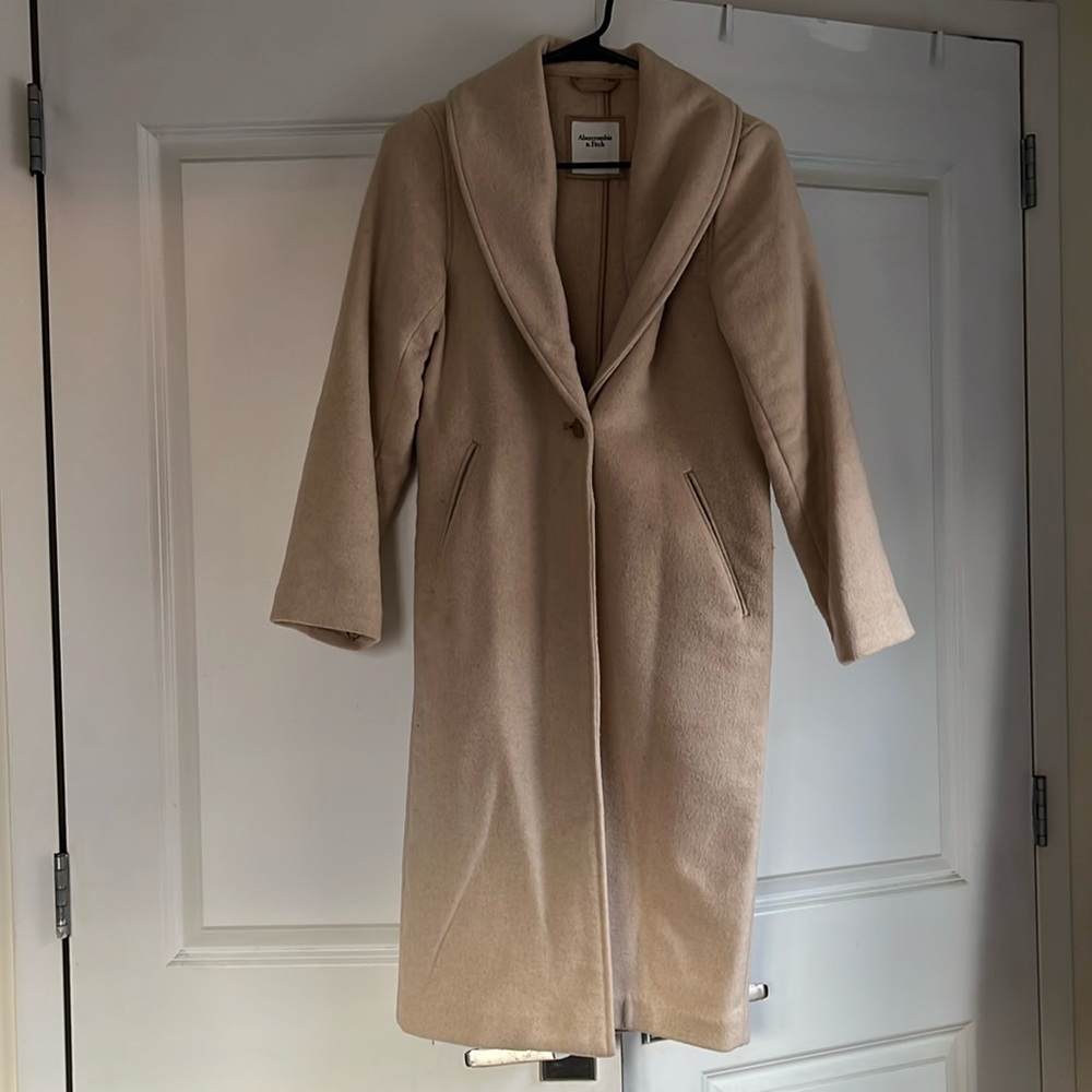 Abercrombie & Fitch long coat, size XXS Petite